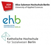 Logo Alice-Salomon-Hochschule Berlin, Evangelische Hochschule, Katholische Hochschule